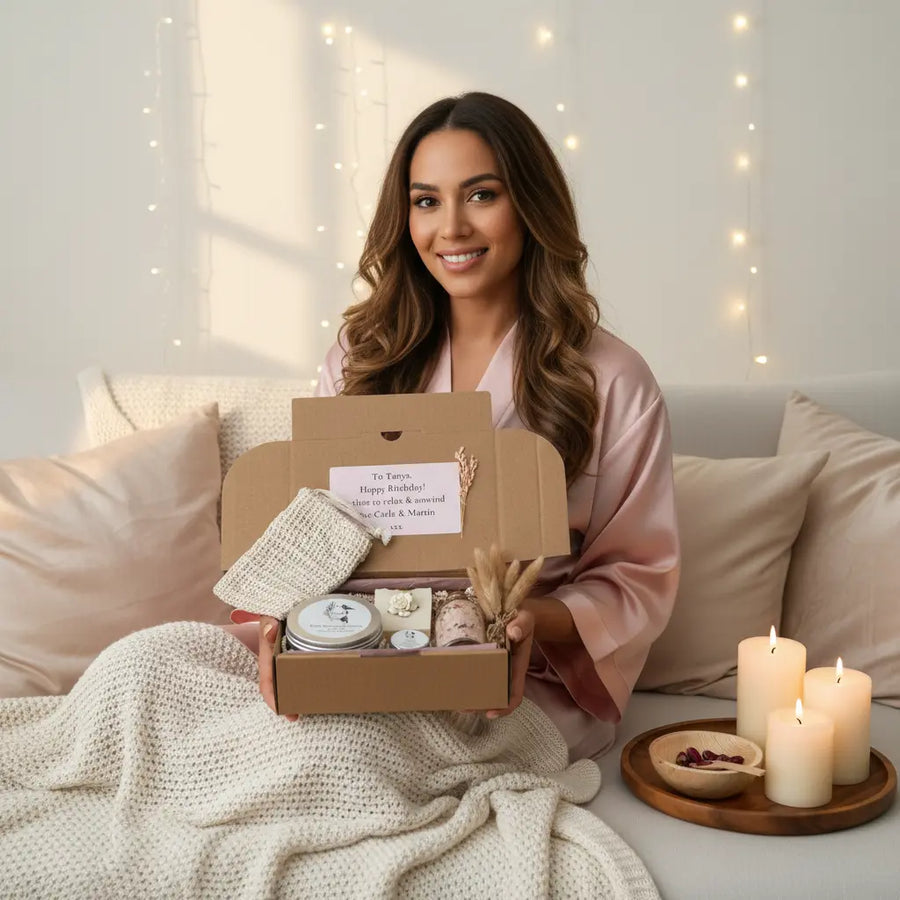 Rose Geranium - Handmade Box gift boxes