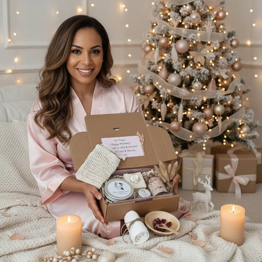 Rose Geranium - Handmade Box gift boxes