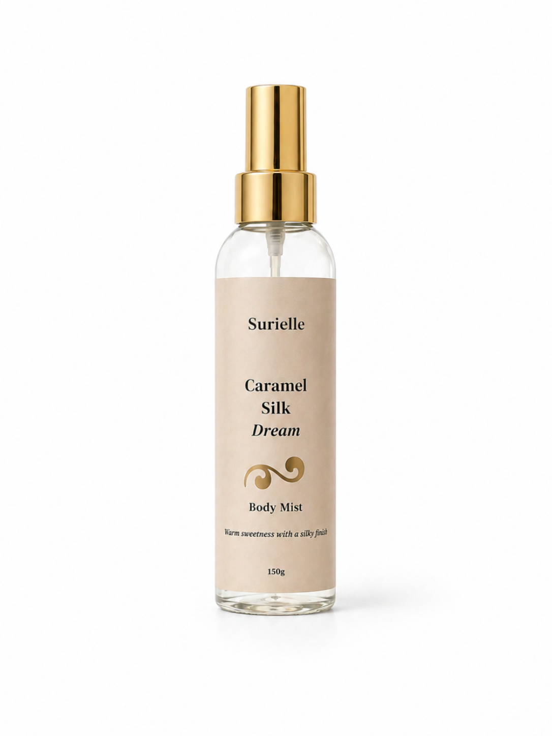Caramel body mist for self care gift box, perfect for pamper hampers and fragrance gifts