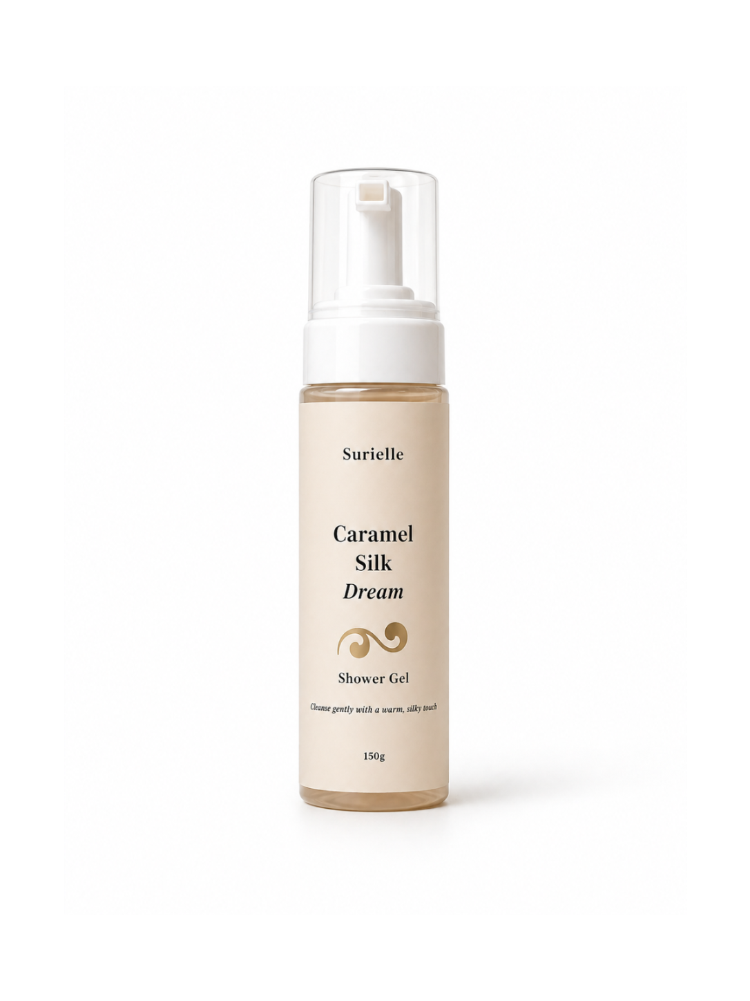 Caramel silk dream shower gel for self care gift box, perfect for pamper hampers