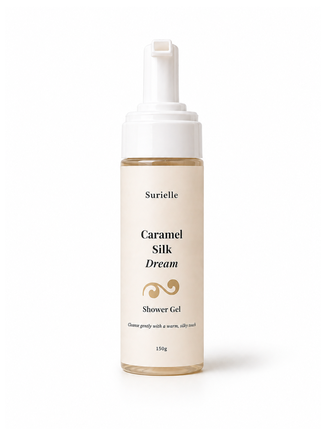 Caramel silk dream shower gel for soft, clean and refreshed skin
