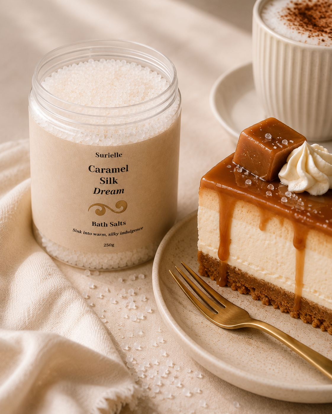 Caramel Silk Dream | Bath Salts