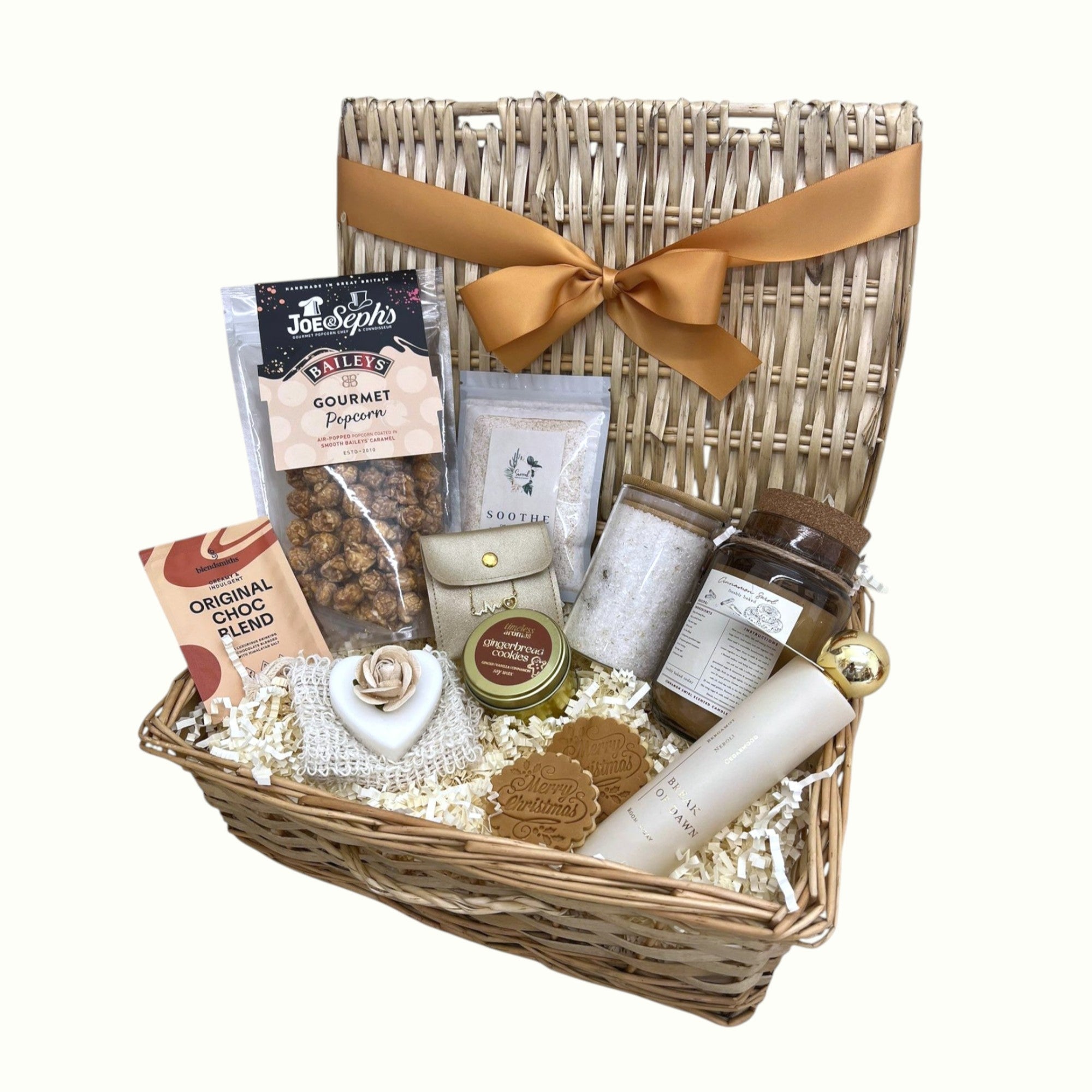 Cosy Season autumn and Christmas self-care gift box with pamper treats for relaxation