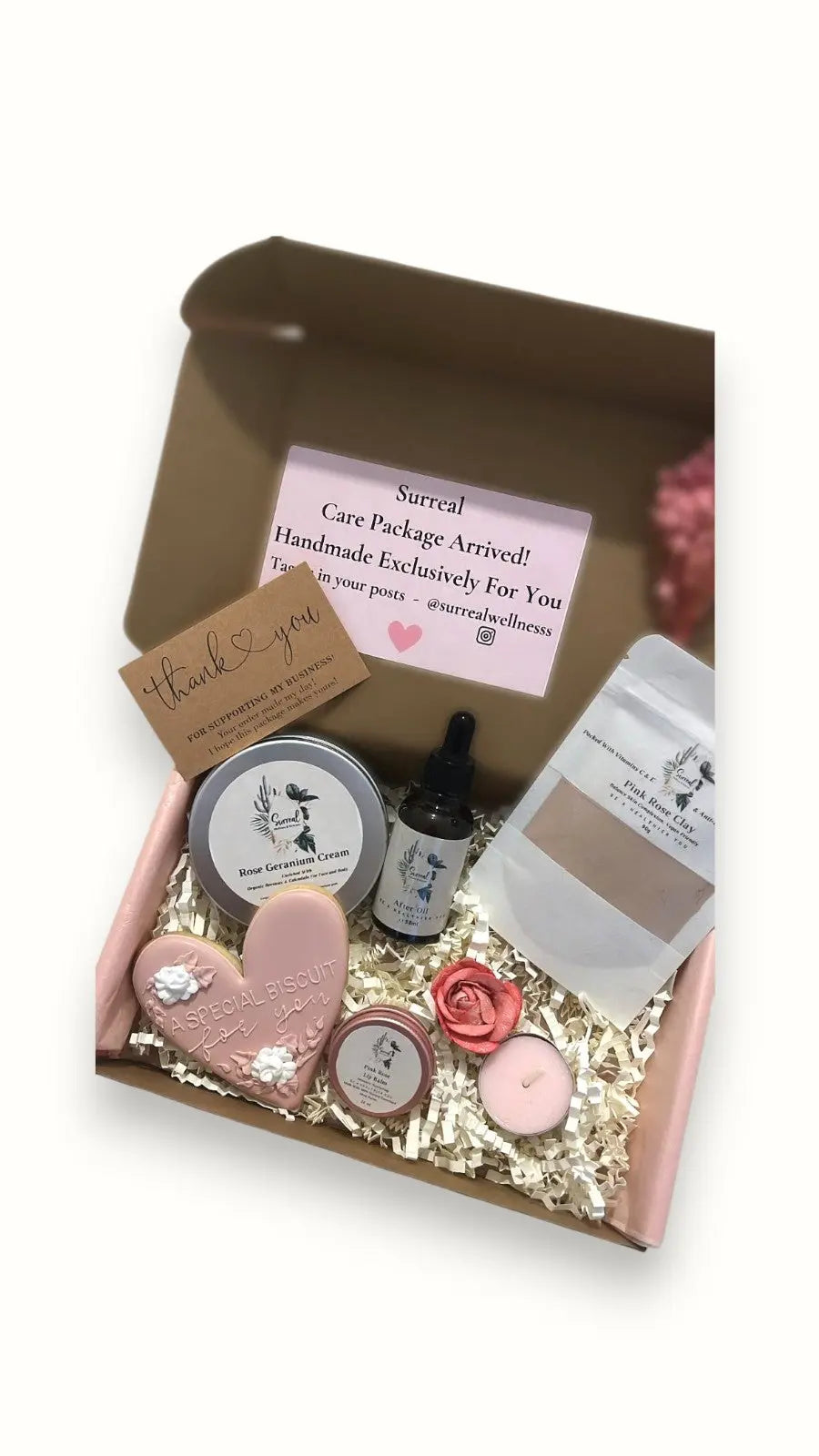 Care package for women's birthday free next day delivery