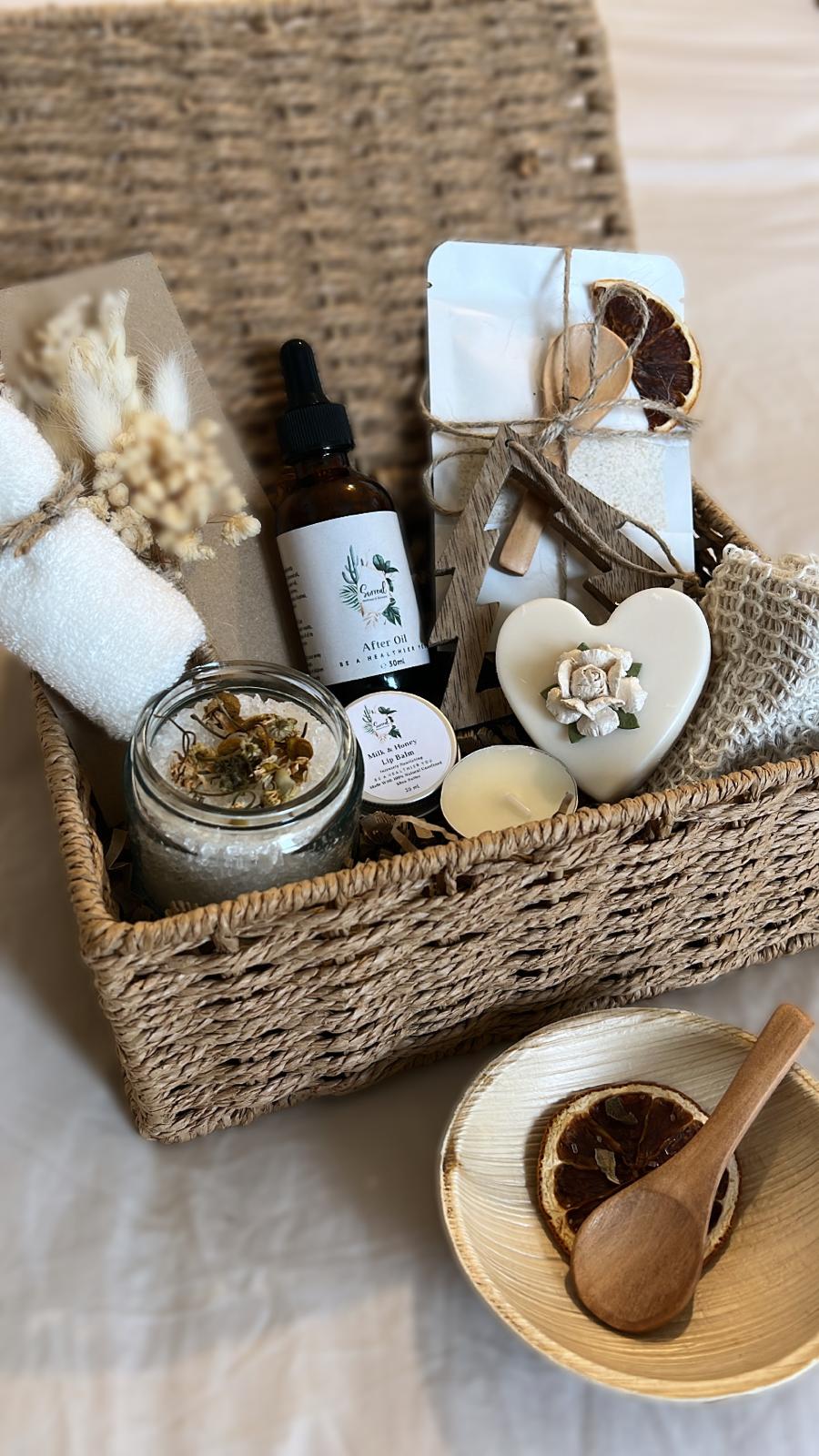 Chamomile Dreams Wicker Basket
