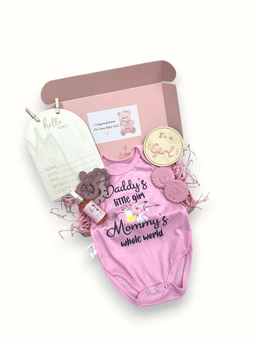 Baby girl Gift box - New mum gifts