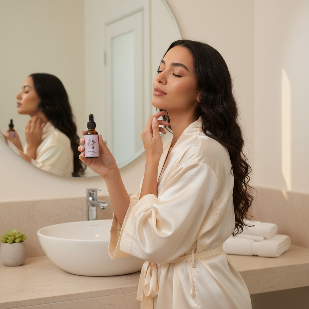 Vegan and cruelty-free natural after oil – lightweight skincare oil for glowing skin