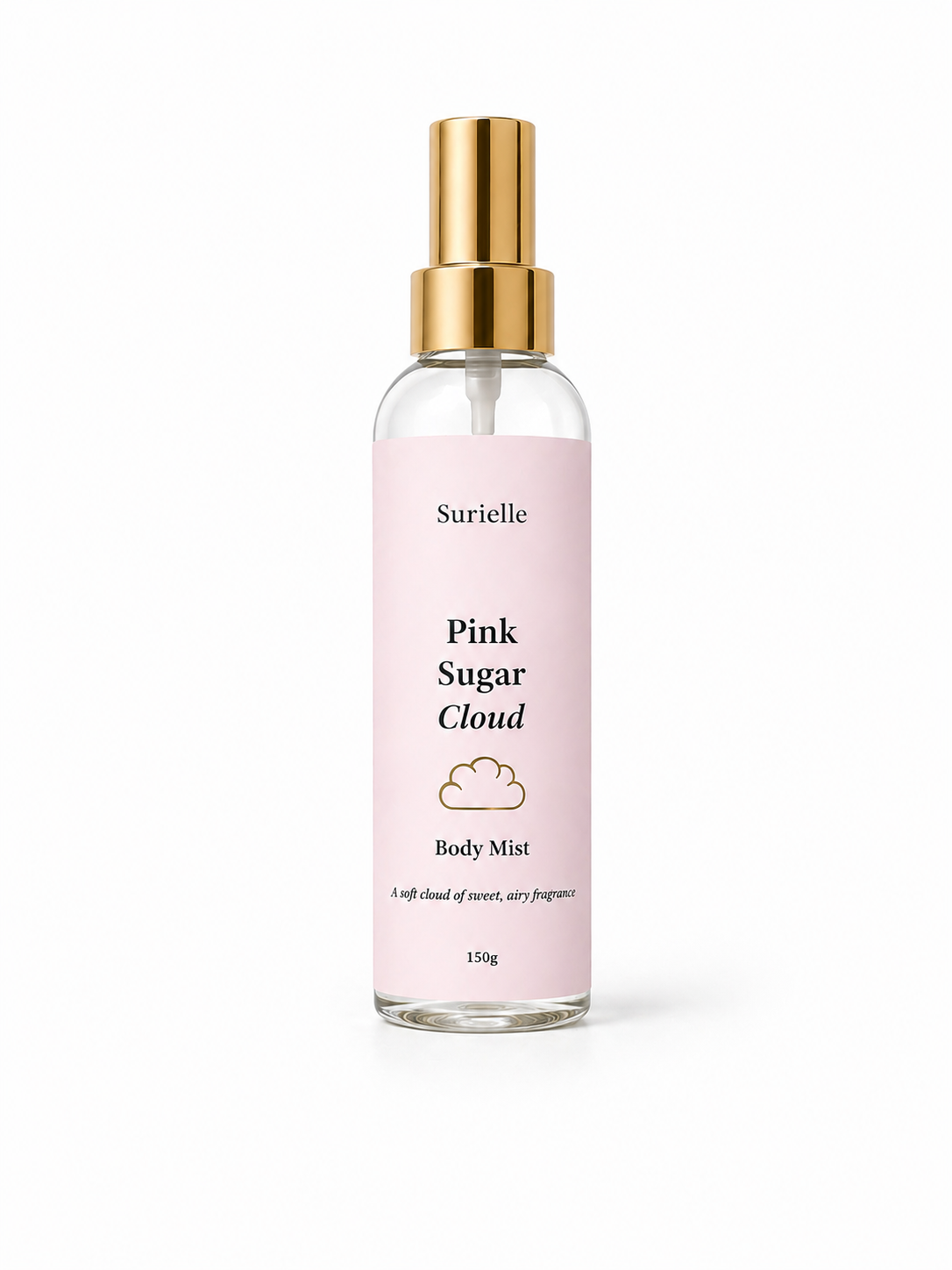 Pink sugar cloud mist for self care gift box, perfect for pamper hampers and fragrance gifts