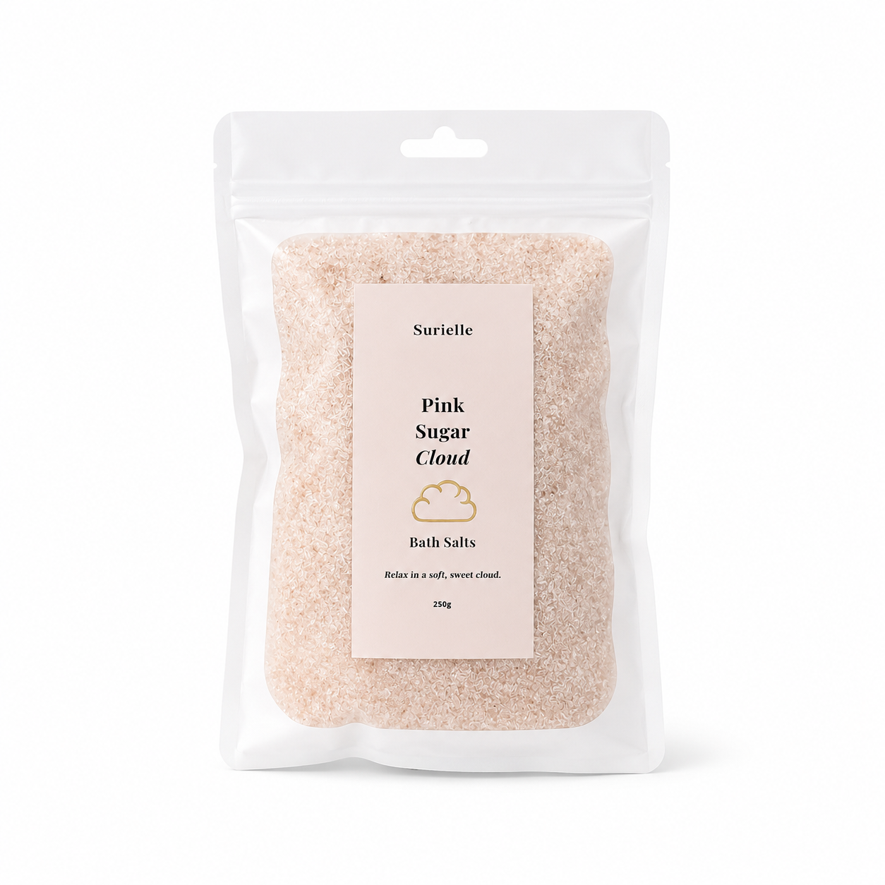 Sweet scented bath salts UK for pamper hamper gifts and cosy self care evenings