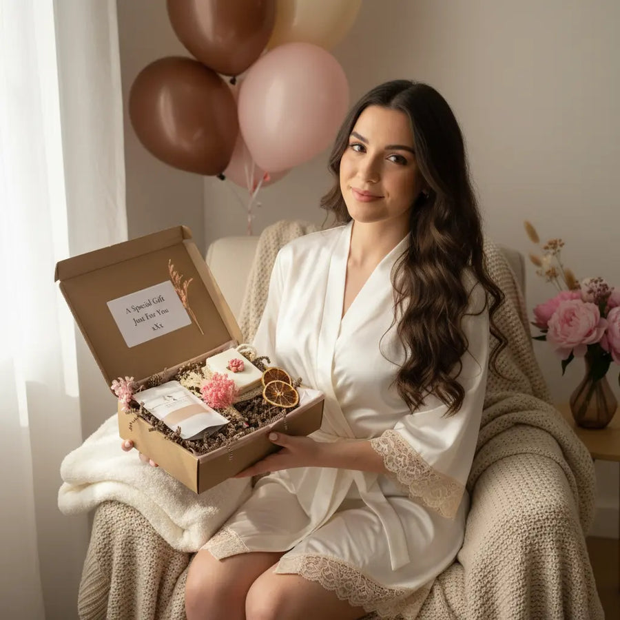 Last minute Christmas gift box, hugs for you, secret santa gifts for her, Thinking of you gifts