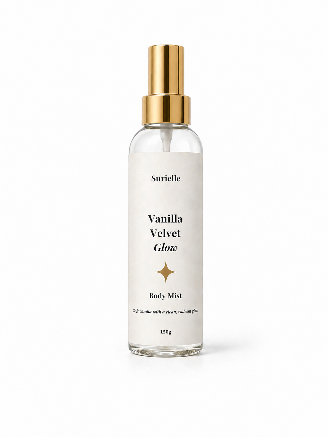 Vanilla glow mist for self care gift box, perfect for pamper hampers and glowing skin