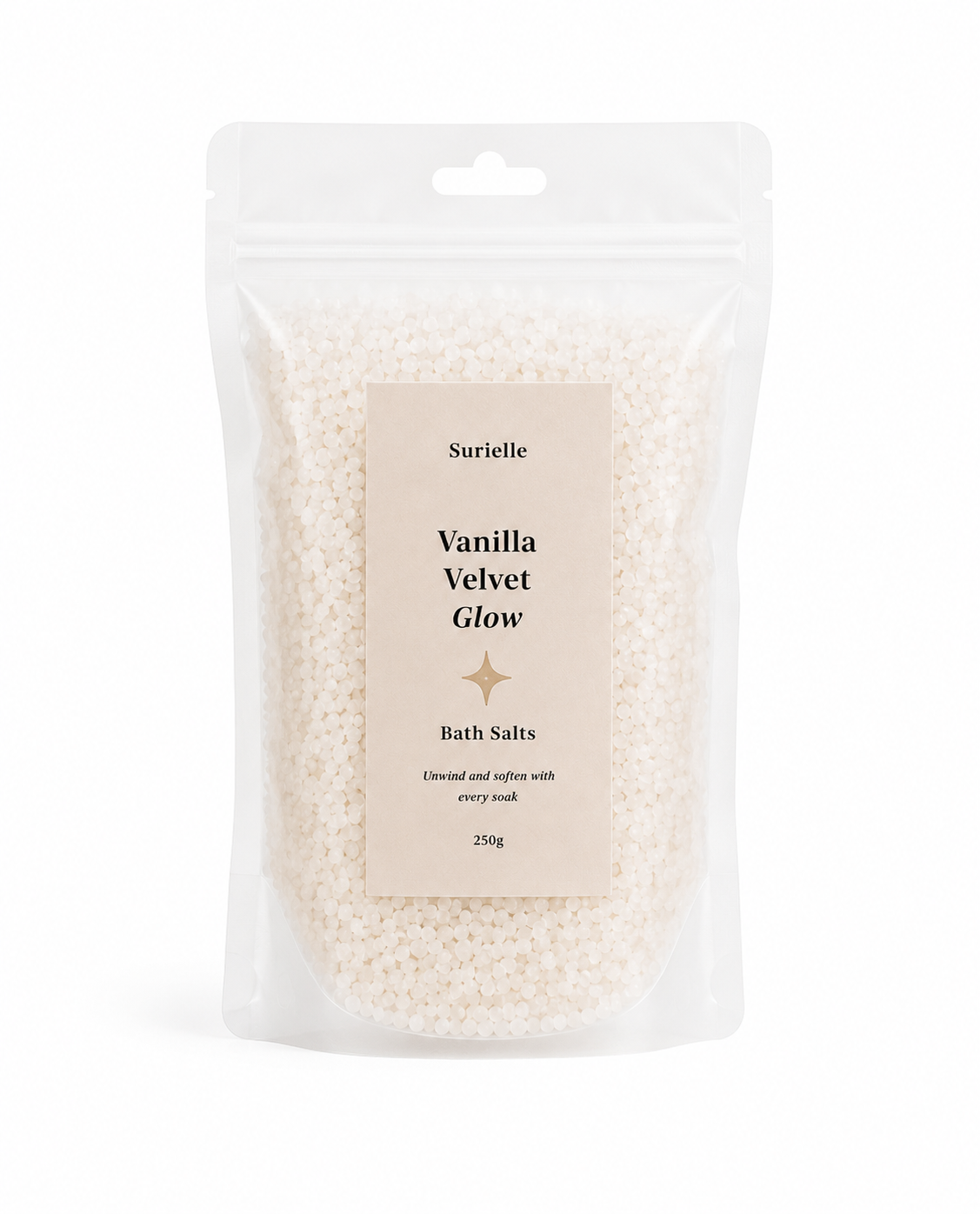 Vanilla Velvet Glow body care product for self care hamper gifts and relaxing skincare rituals