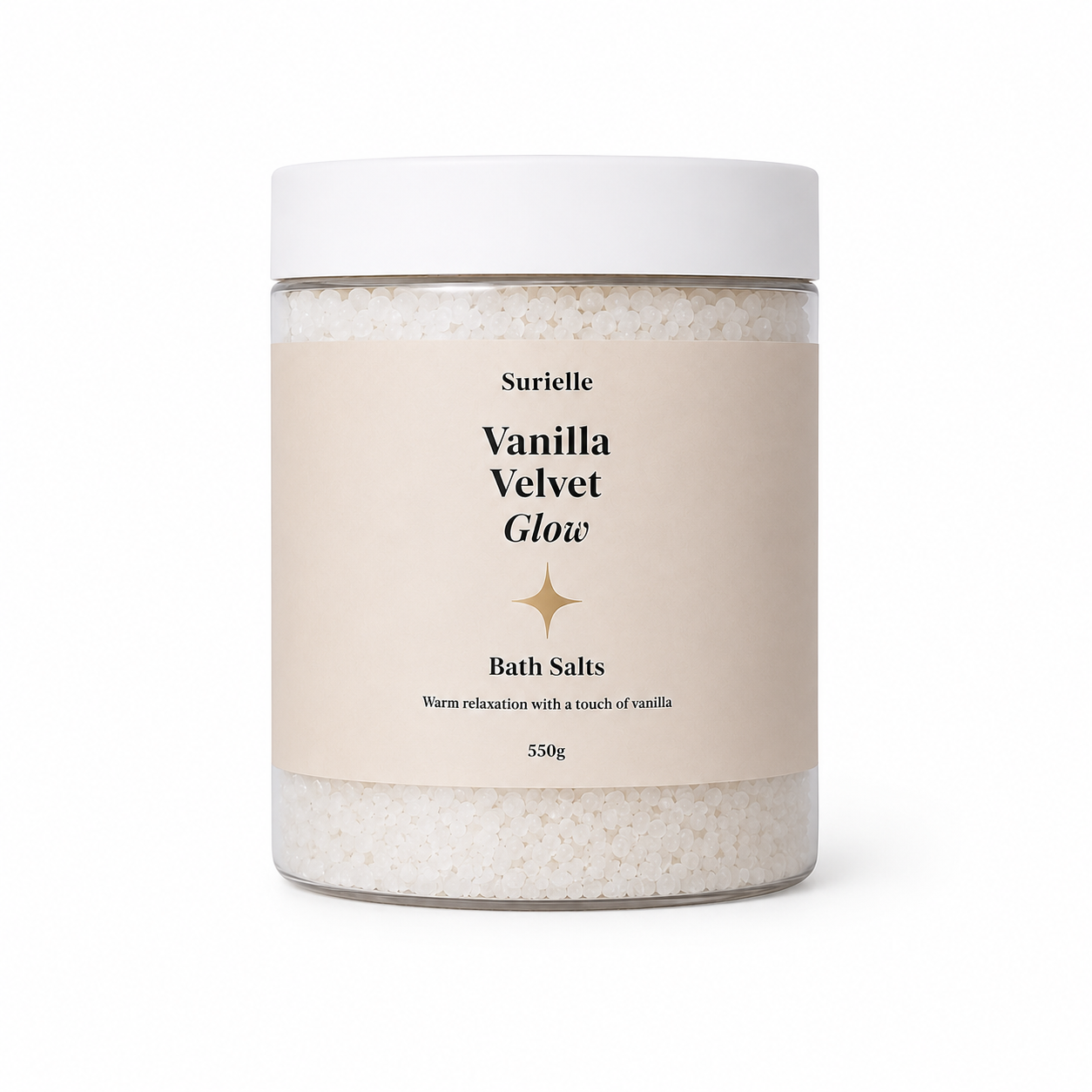 Vanilla Velvet Glow for self care gift box, perfect for pamper hampers and glowing skin routines